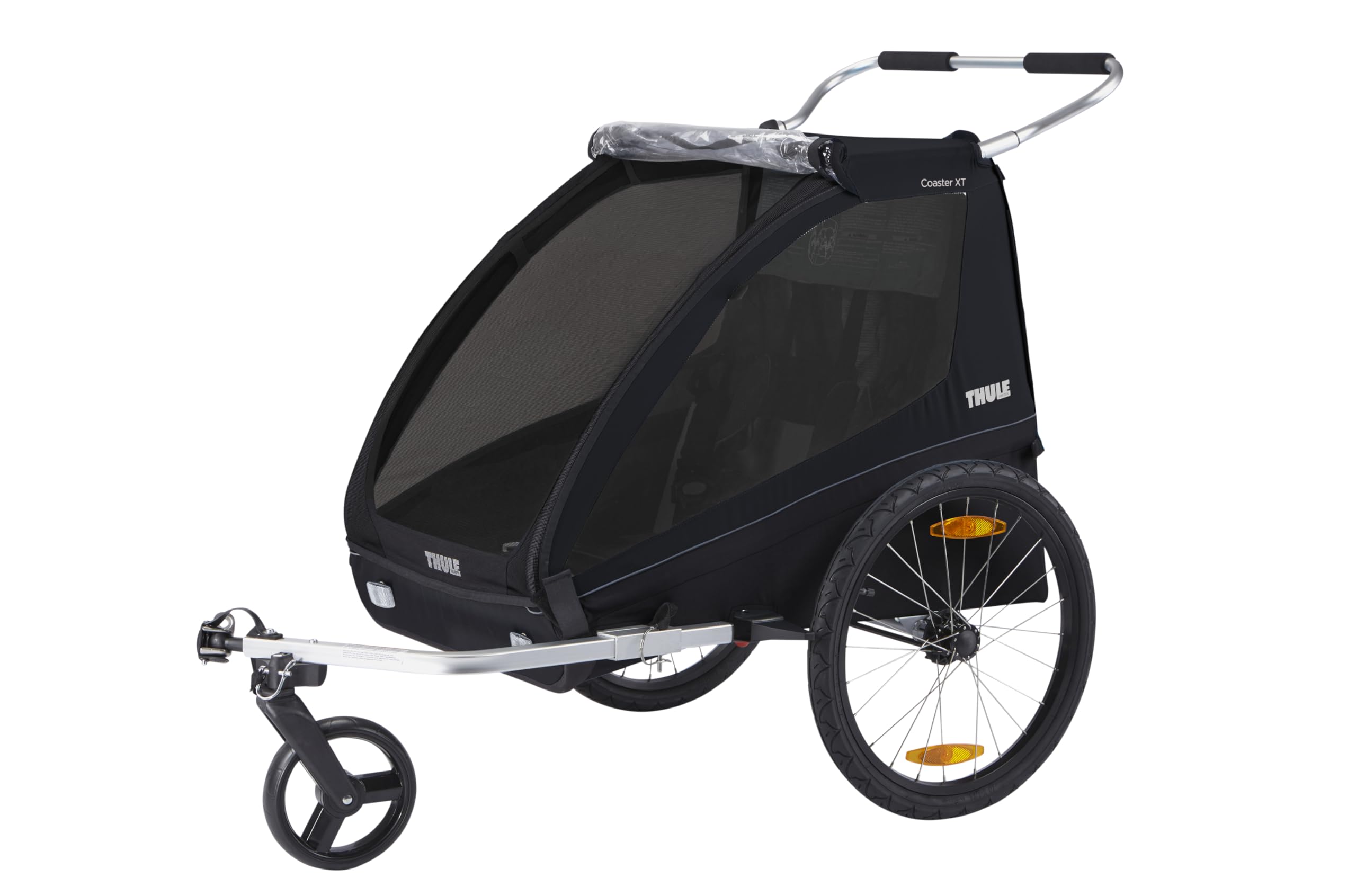 Amazon.com : Thule Coaster XT Child Bike Trailer, Fits 2 Kids