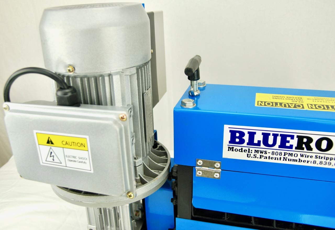 BLUEROCK Tools Model MWS-808PMO Wire Stripping Machine Copper Cable Stripper product thumbnail 7