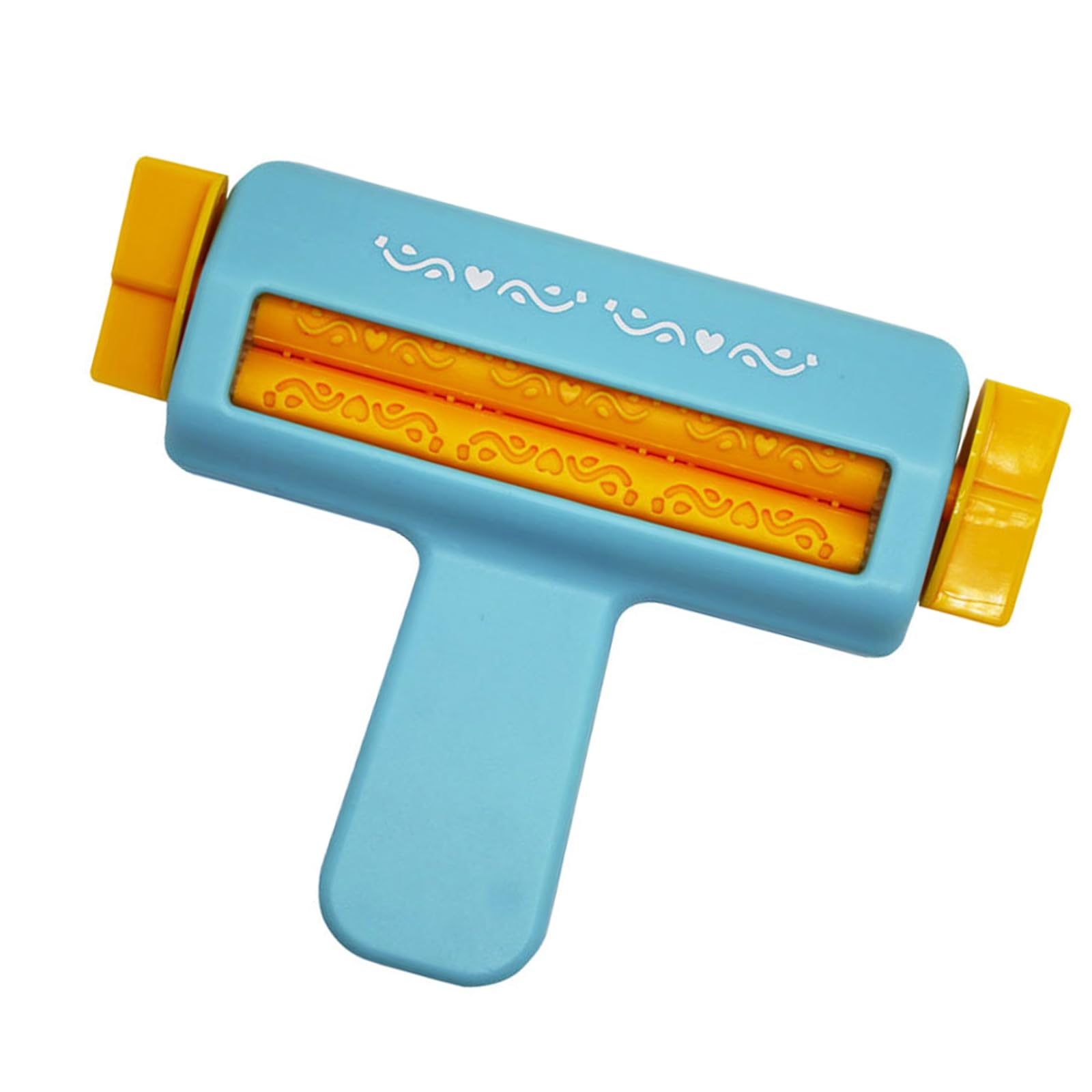 XuQiZZpp Handheld Roller Embosser for Paper Leather Crafting Creates Decorative Designs for Enthusiasts