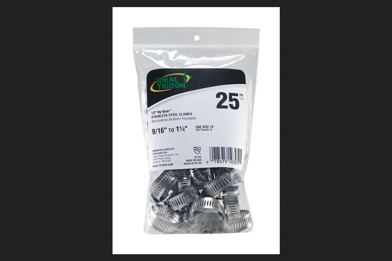 Clamp Hose Nic-Ss 1/2-1-1/4in