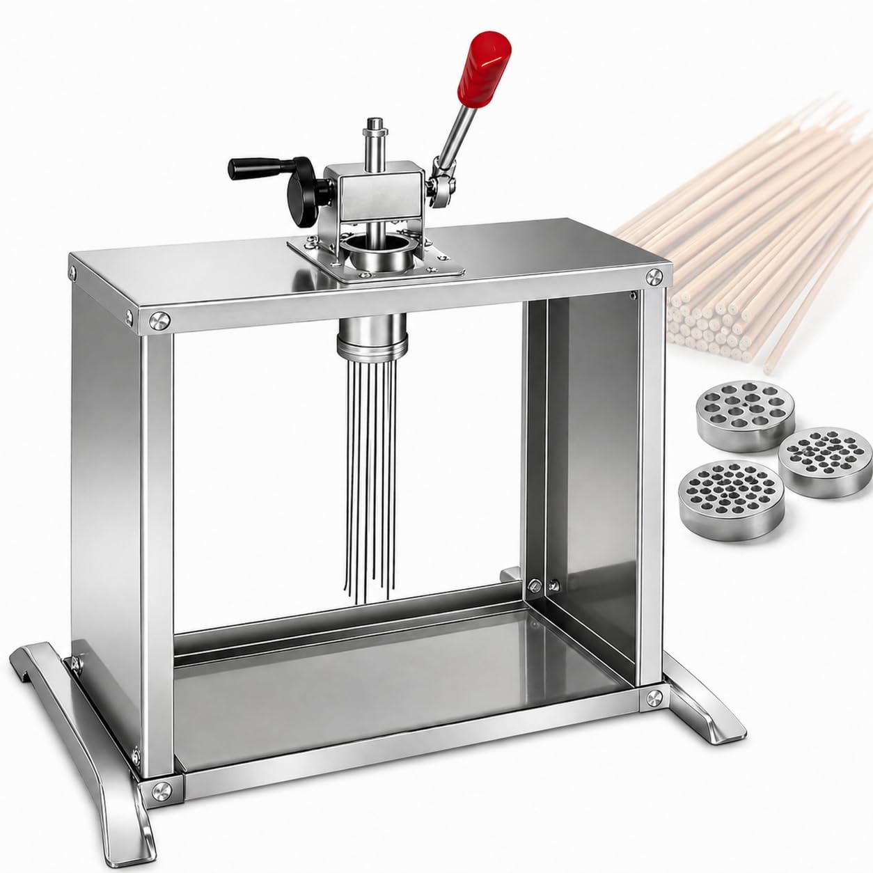 Extrusora de incienso de acero inoxidable y doble rodamiento para taller de aromas