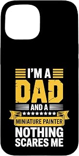 Miniature Painter Art for Dad Father Men Mini Painting Lover Case for iPhone 15
