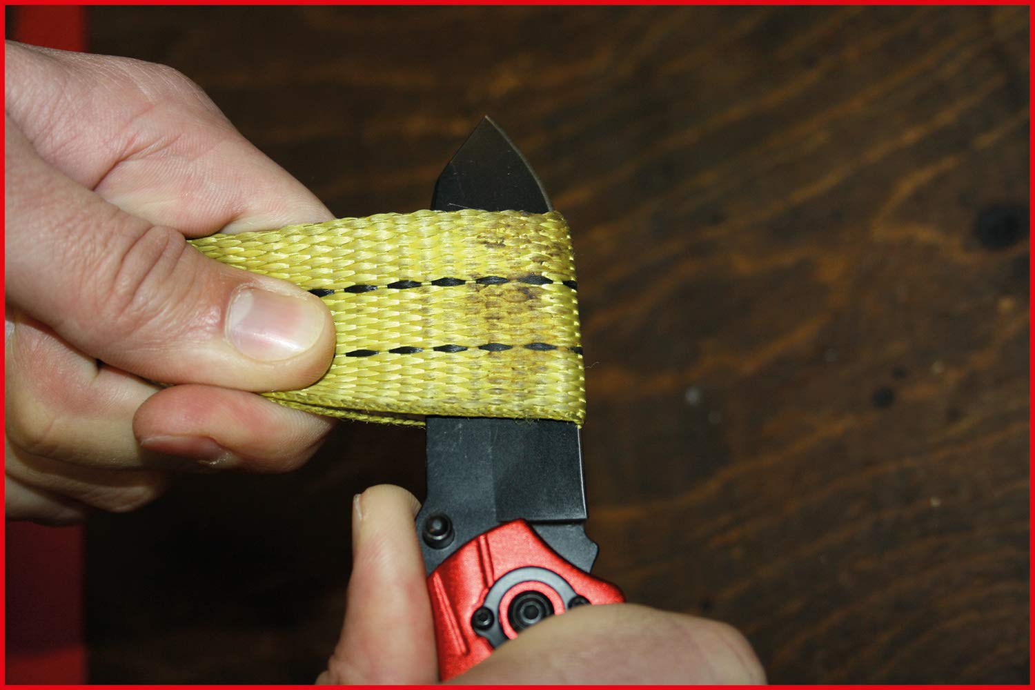 KS Tools Klapmes met vergrendeling, 34 mm, Zakmes - 907.2225