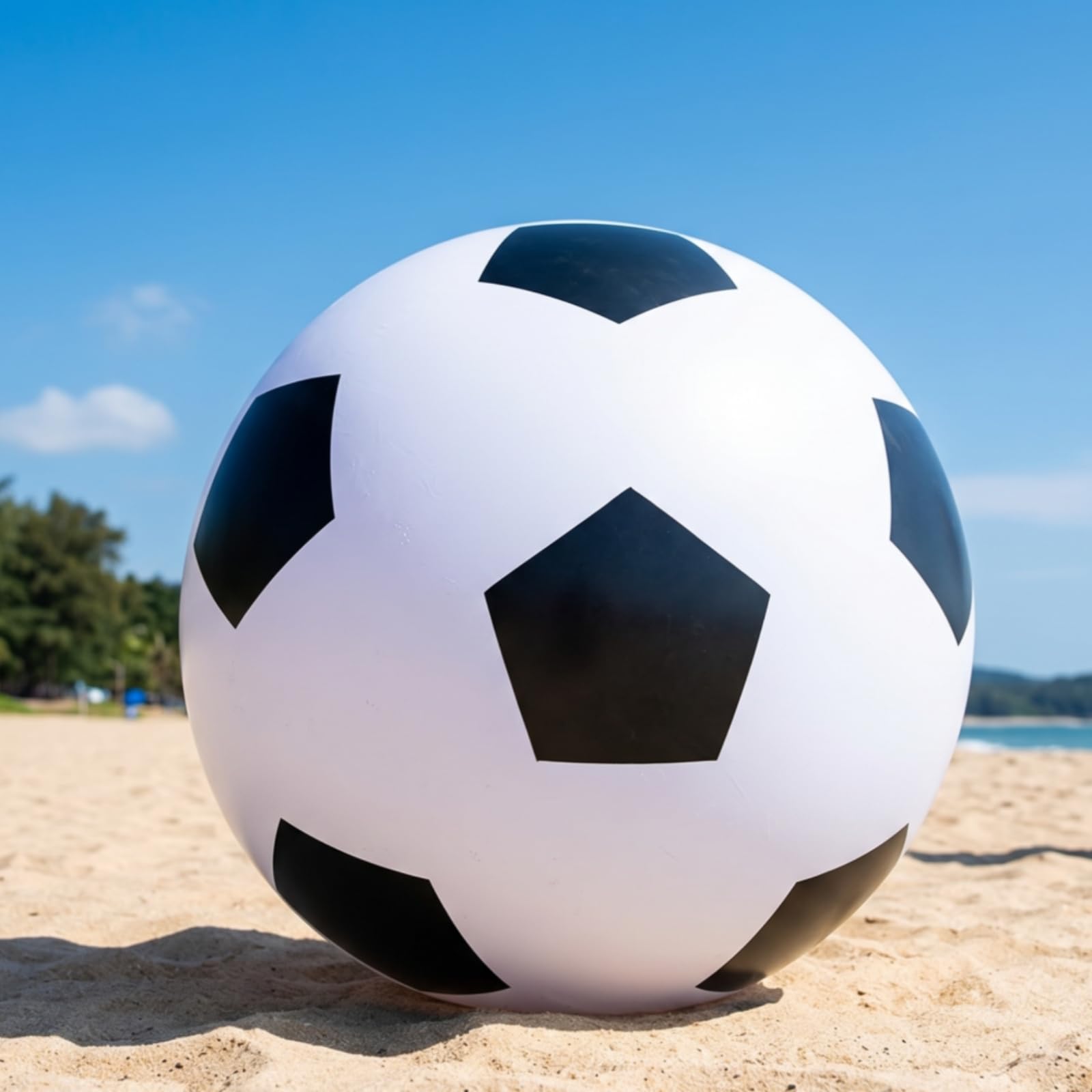 Inflable Juguete Balón Hinchable Bola Recreativa Esfera Gigante PVC Grueso con Superficie Suave y Firme Adecuada para Juegos Familiares Actividades Playa Patio Trasero