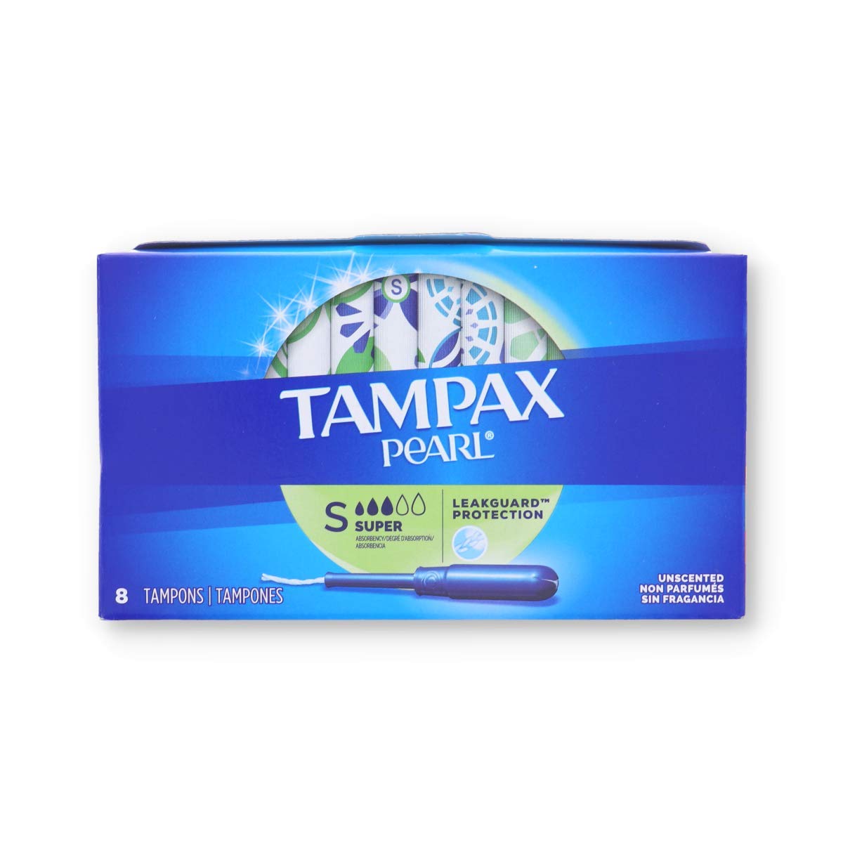 Tampax Pearl, Tampons Super Unscented, Count 1 Feminine