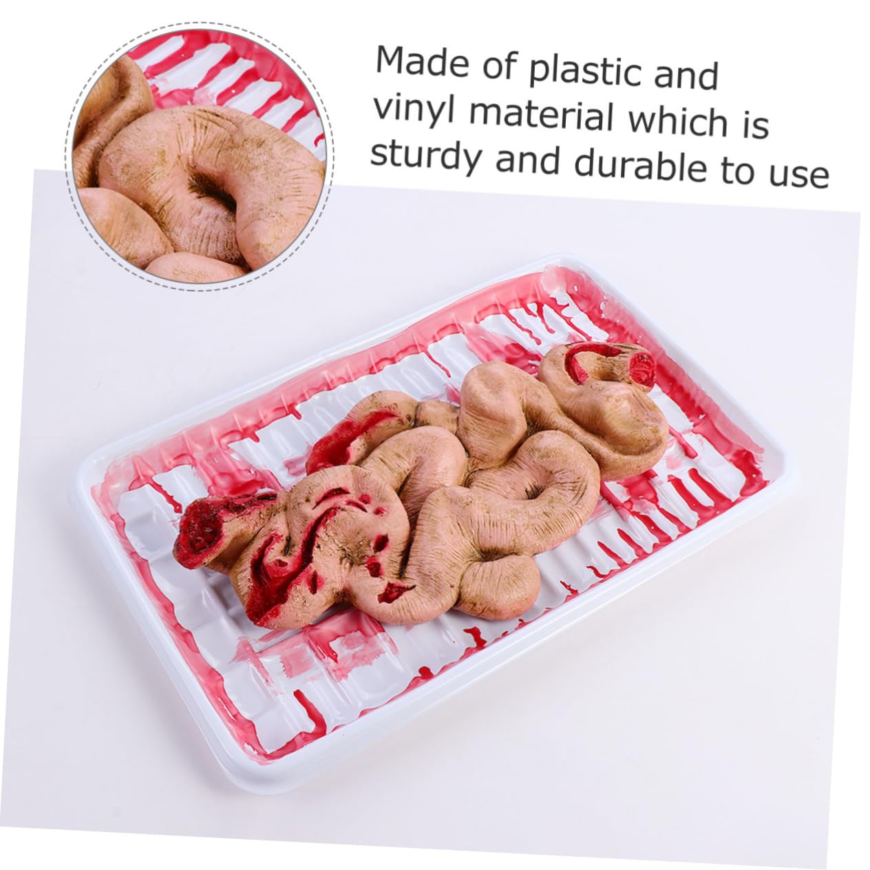 VICASKY Horror Organ Lunch Box Toy Gioco di Halloween Spaventoso con Prop Intestino per Creare Atmosfera Terrificante