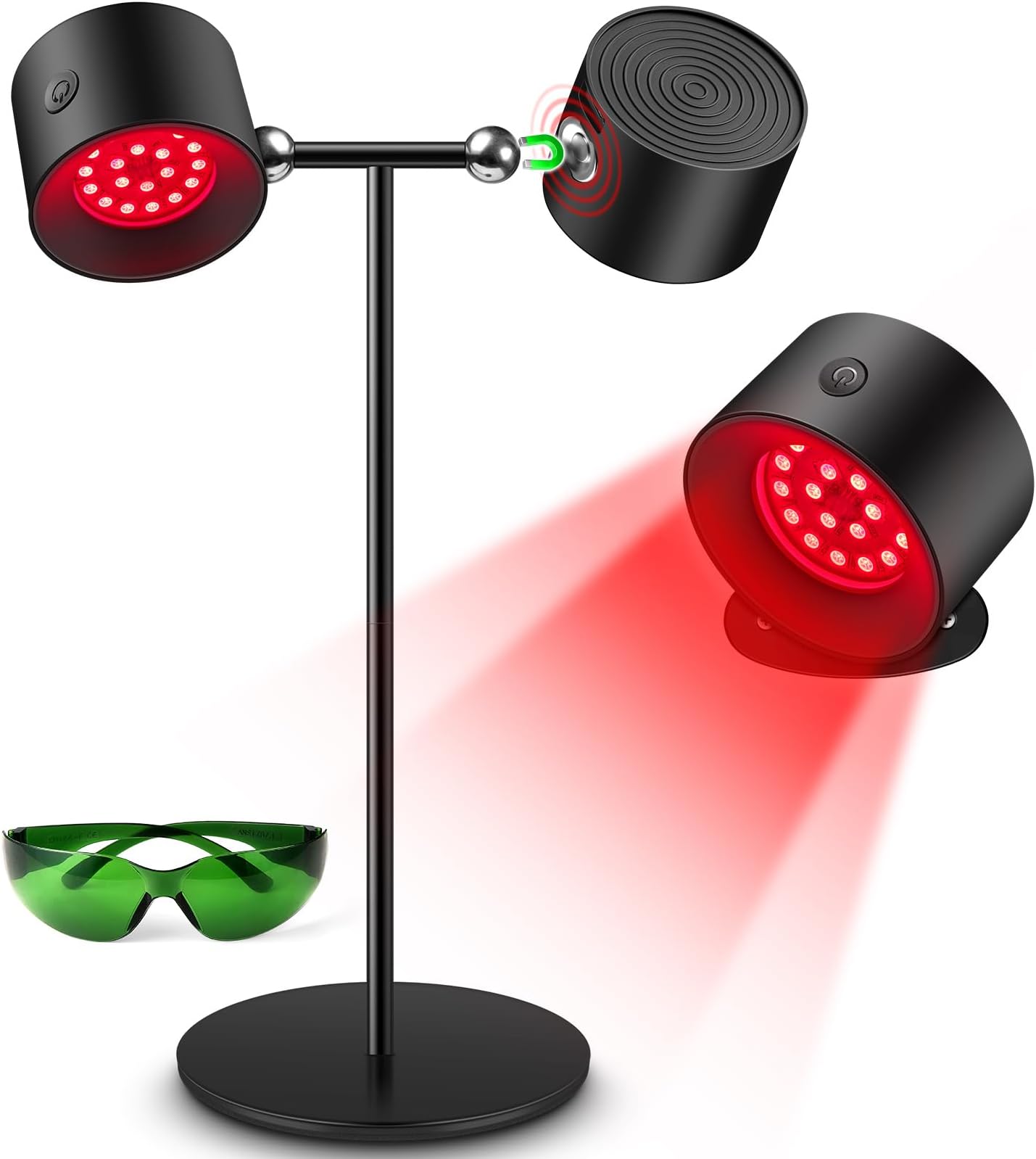 Viconor Red Light Therapy Bulb for Body, Red Light Lamp for Face