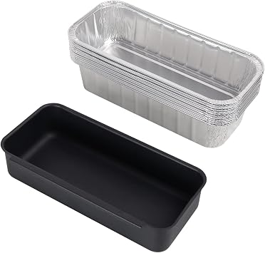 Grease Catch Pan Kit for Weber Summit400/600, Genesis II400/600, SmokeFire | 70379 Steel Drip Pan+12 Foil Liners 6417/6498 for Weber Summit 400/600 Genesis II/II LX 400/600 SmokeFire Grill Grease Tray