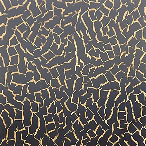 Lámina acrílica de celuloide negra agrietada panel de plástico 300 x 250 x 3 mm 4