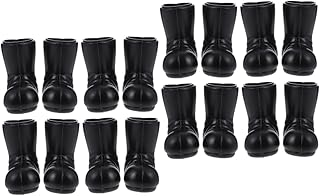 SAFIGLE 8 Pares De Mini Botas Miniaturas De Decoração De Estátua Mini Brinquedos Para Crianças Casa De Bonecas Botas De Noel Sapatos Botas Em Miniatura Botas Em Miniatura Para
