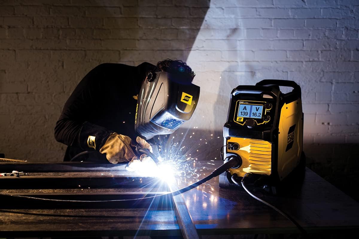 Fеаturеd Prоduсt ESAB EMP215IC 120/230-Volt Dual Voltage Professional Grade MIG/TIG/Stick Welder