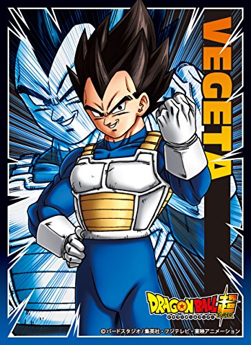 Dragon Ball Super Vegeta Card Game Character Sleeves Collection EN-160 Anime Saiyan Husbando Over 9000 Z Battle of Gods Resurrection F by ensky