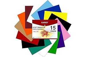 CAREGY Heat Transfer Vinyl for T-Shirts