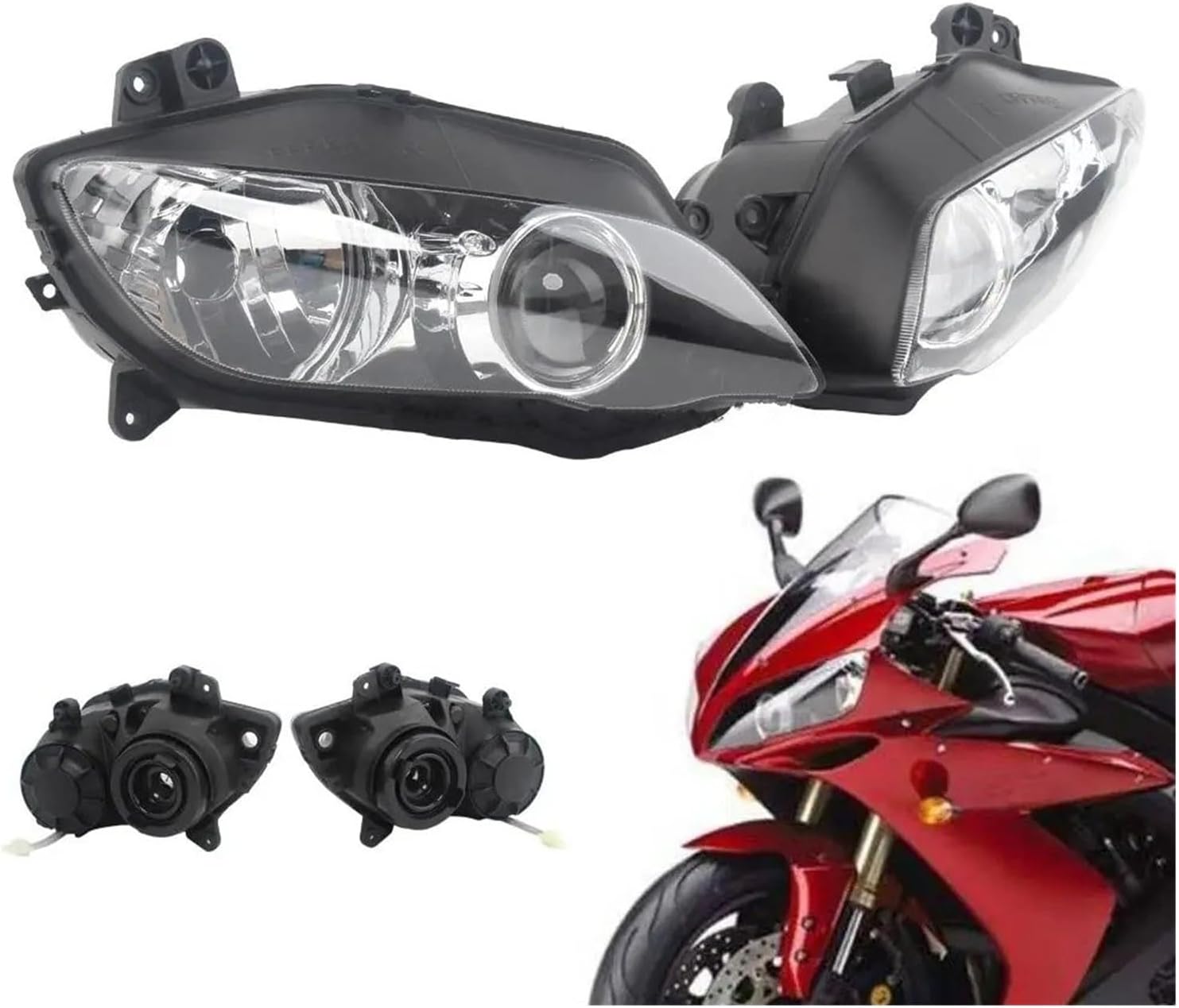 オートバイ に適合する ヤマハ 2004 2005 2006 YZF R1 YZFR1 2004-2006