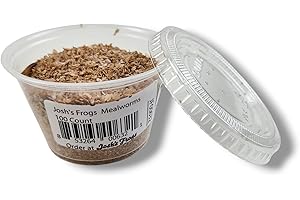 Josh's Frogs Live Mealworms for Reptiles (100 Count)