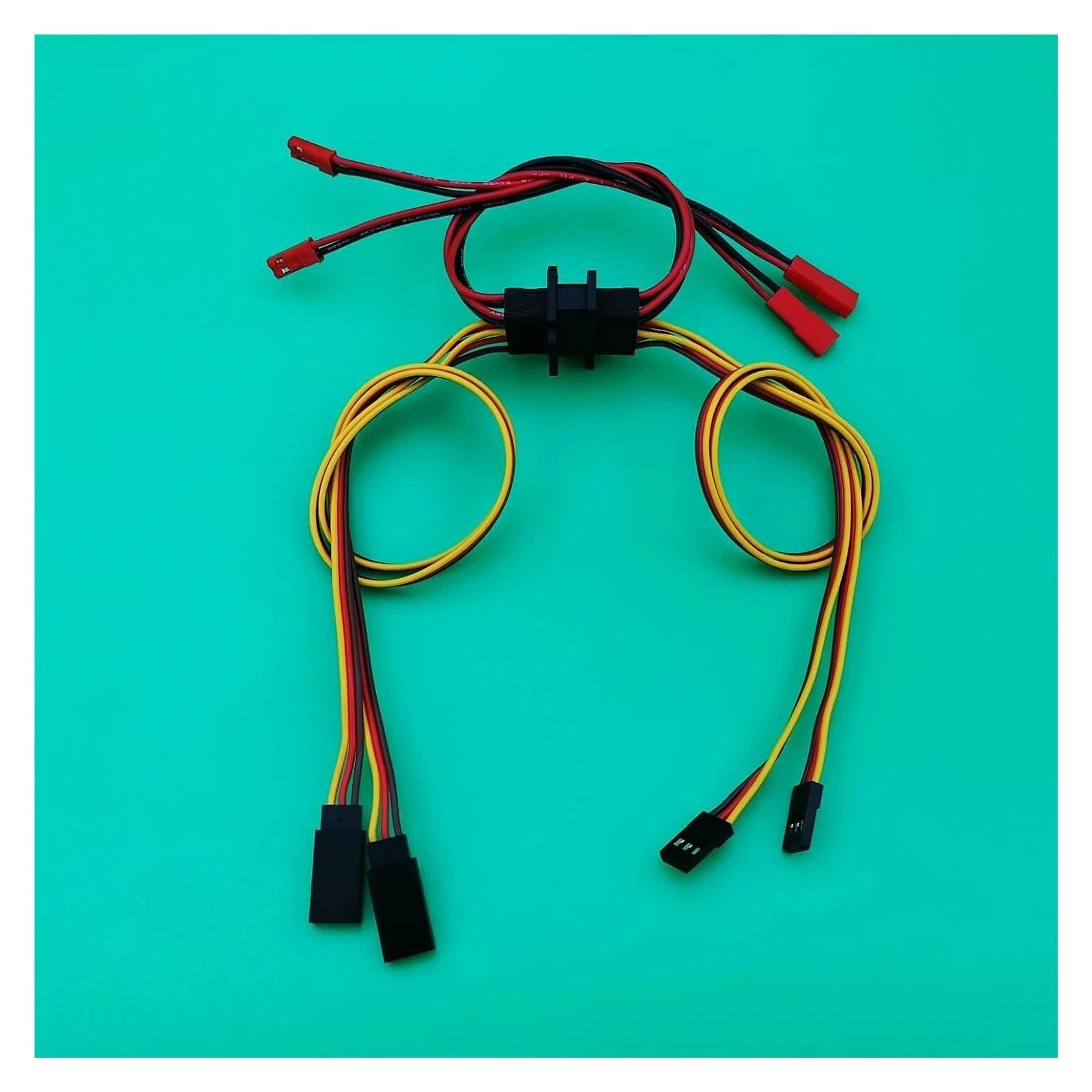 MX10 Pin Multi Servo Wire Extension Connector Aileron Flap Gear Brake Quick Assembly For Turbine Jet Rc Airplane