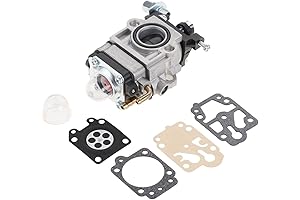 Coocheer 43/52CC Carburetor Multi Tool Brush Cutter Grass Trimmer Parts Replacement