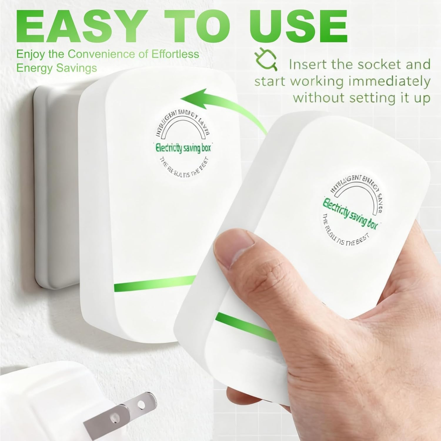 Stopwatt SmartPlug Device, Device Plug-in for Home & Office US Plug 90V-250V 30KW 4 Pack