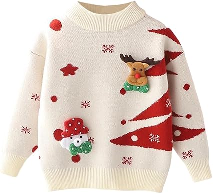 Amazon | [BREAORTION] クリスマス セーター 子供 キッズ ニット