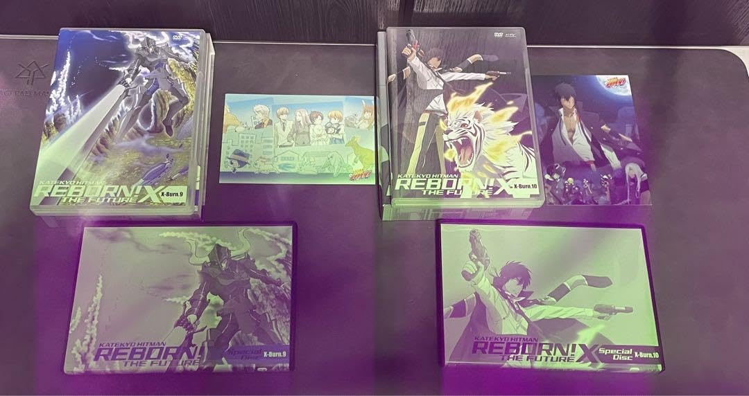 Amazon.co.jp: 家庭教師ヒットマンREBORN! 未来編[X]イクス DVD全10巻 
