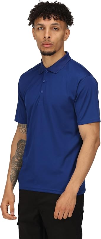 Regatta Professional Men's Mens Pro Wicking Polo Short Sleeved T Shirt Polo Shirt (Pack of 1)