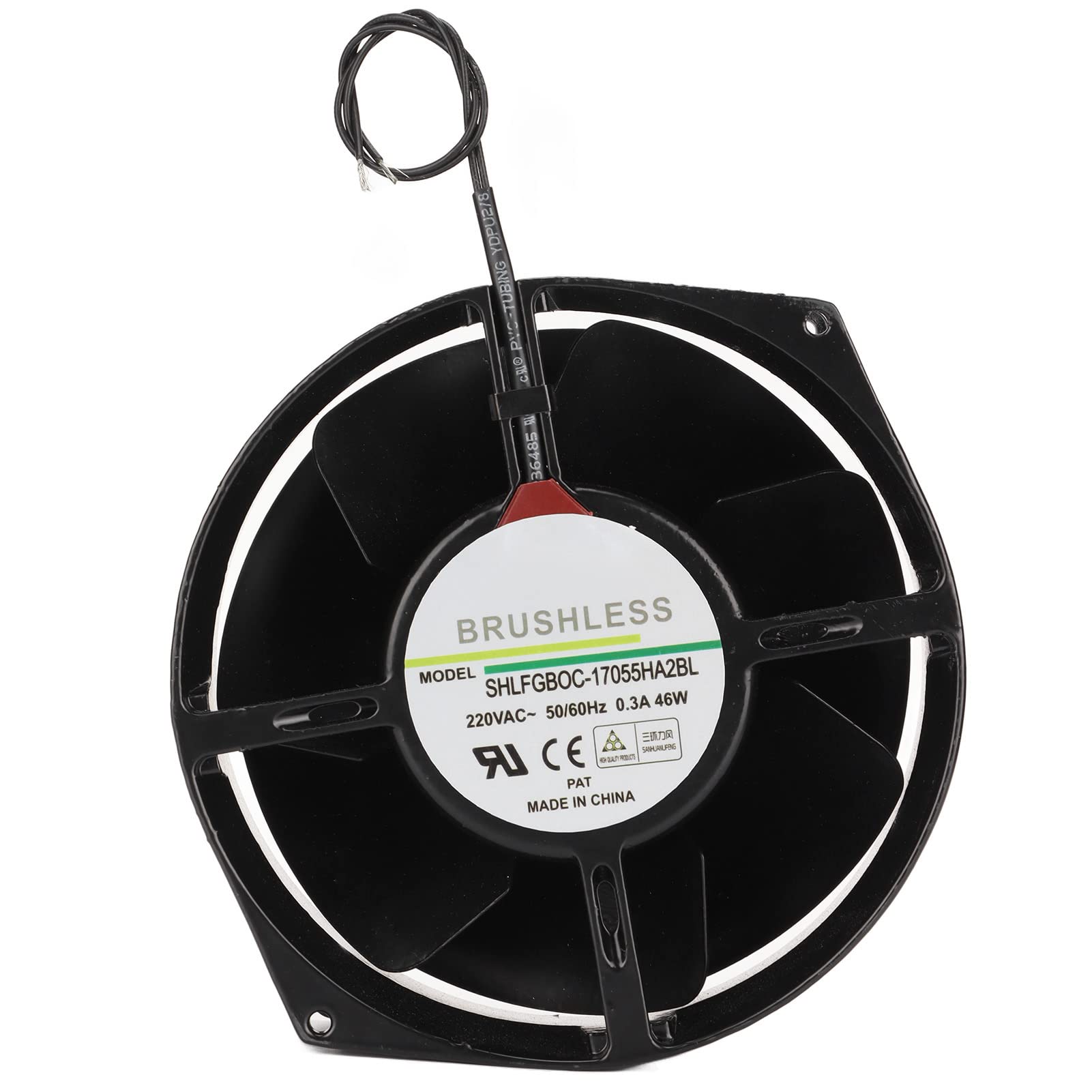 Yosoo Health Gear 220V Osiowy Wentylator Chłodzący, 170x150x55mm Podwójne