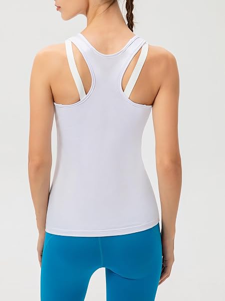 Canotta da allenamento da donna Racerback – Yoga Active senza maniche t-shirt - 2