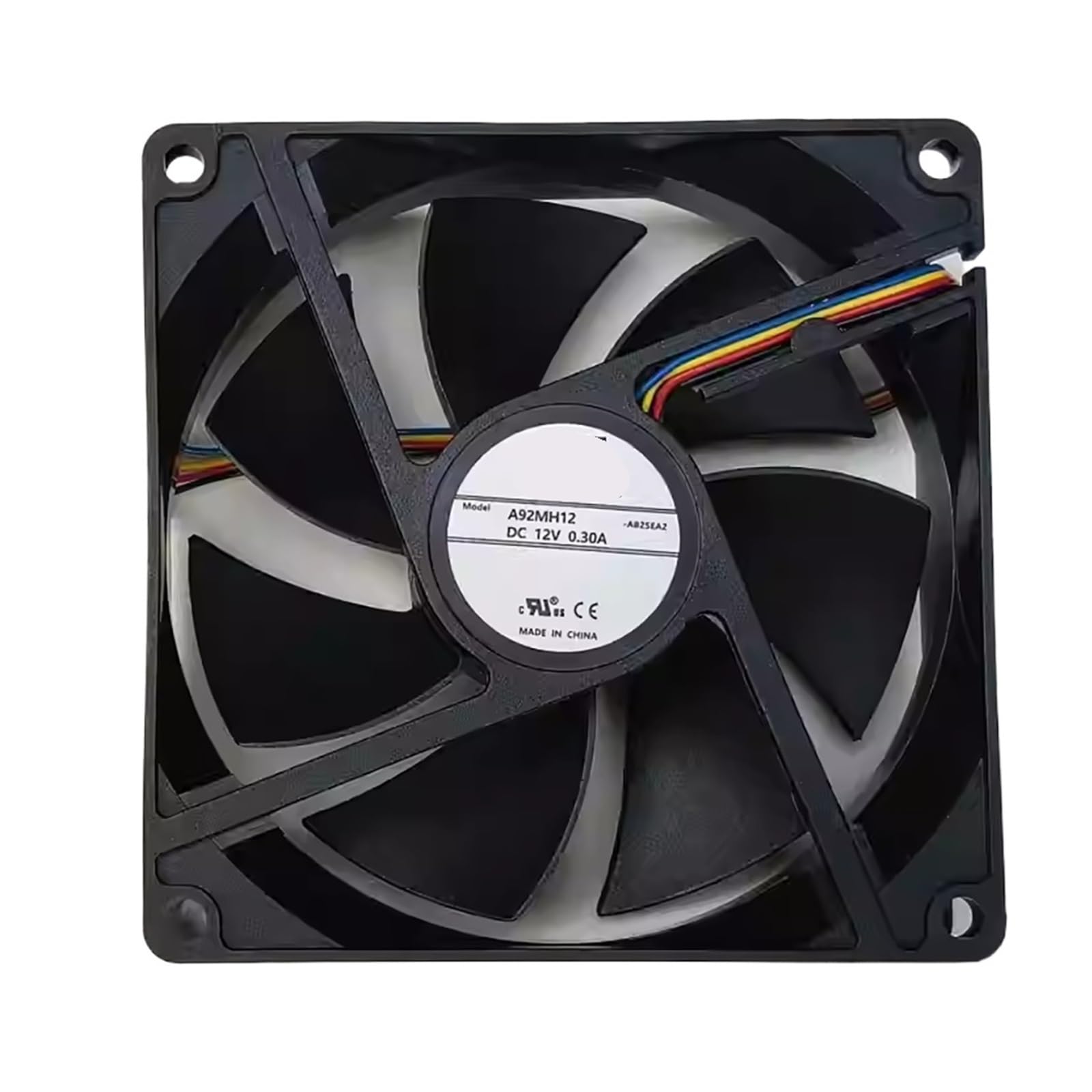 UWUKCJOKQ A92MH12 12V 0.30A 9225 4-Wire Dual Ball Fan