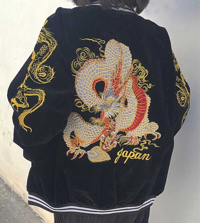Veste de baseball Sukajan mi-saison pour vos sorties urbaines