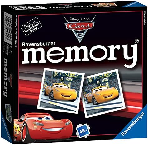 Ravensburger Disney Pixar Cars 3 Mini Memory Game Exclusive na Amazon