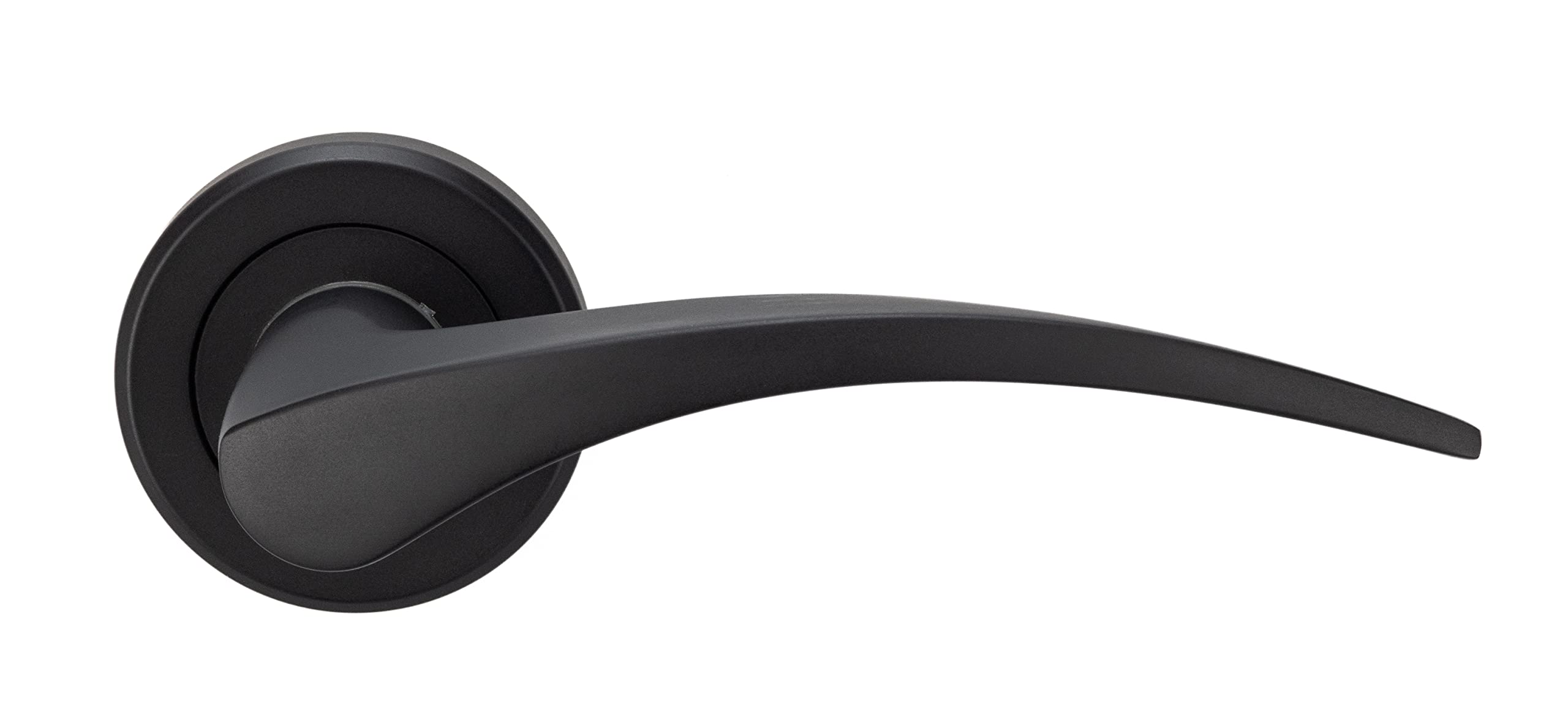 Carlisle Brass Matt Black Serozzetta Olivier Door Handle,
