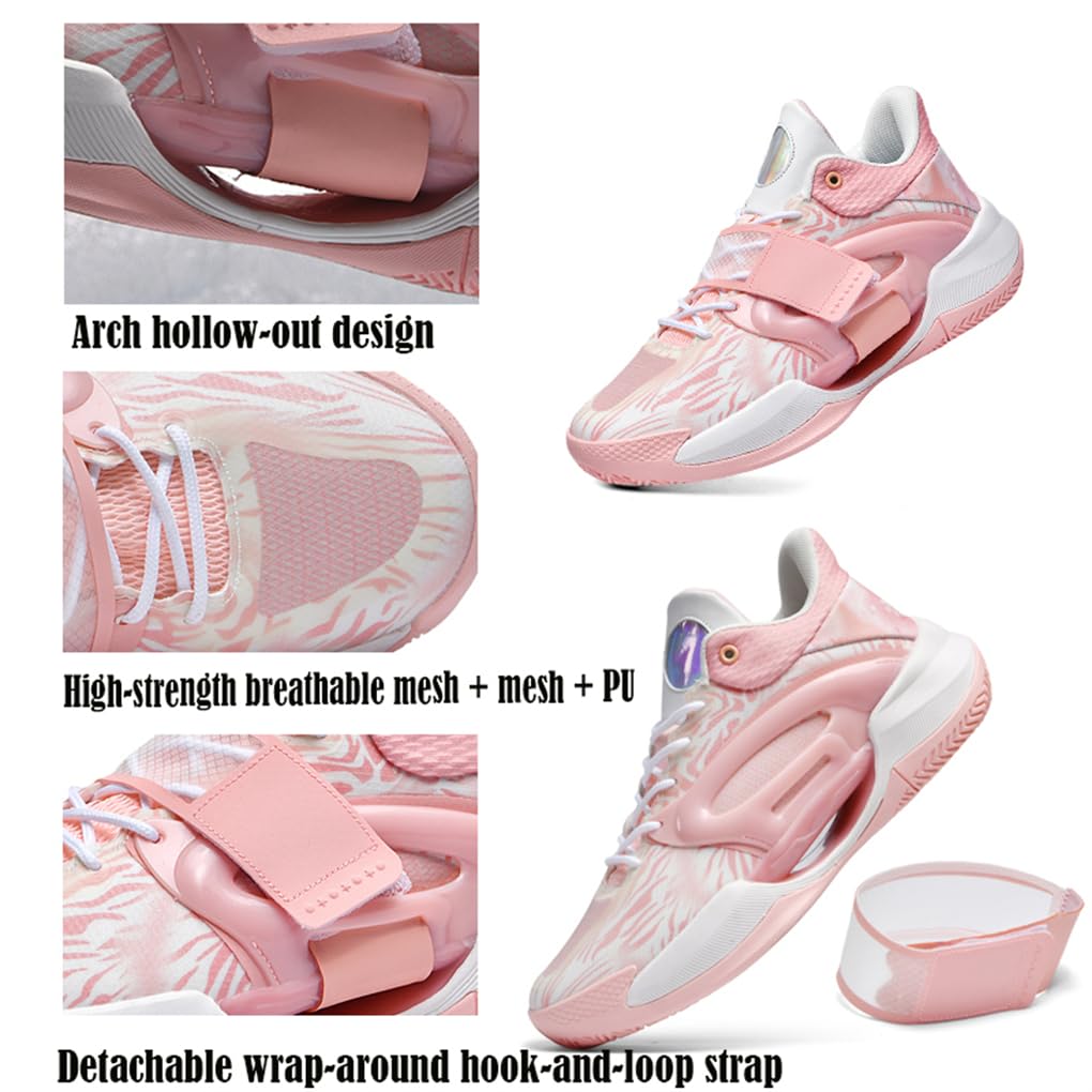 Herren Basketballschuhe High-Top leichte Stoßdämpfung rutschfeste atmungsaktive Outdoor-Sportschuhe Jungen Mädchen Indoor-Schuhe