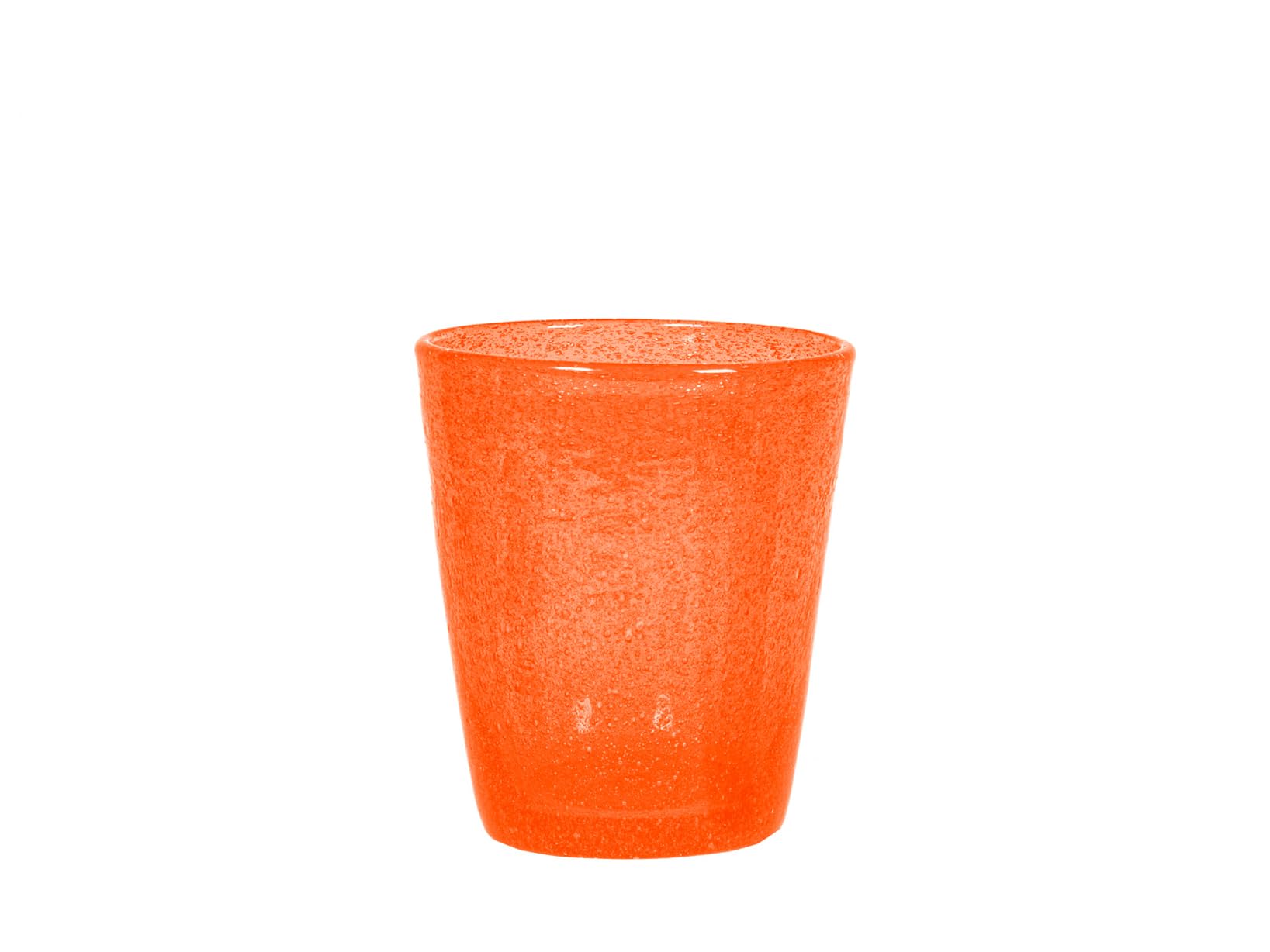 H&H Giada Set mit 12 bunten Wassergläsern, Mehrfarbig, 280 ml, unregelmäßige Gläser mit Mikrobläschen, robust und spülmaschinenfest, originelle Tischkarten