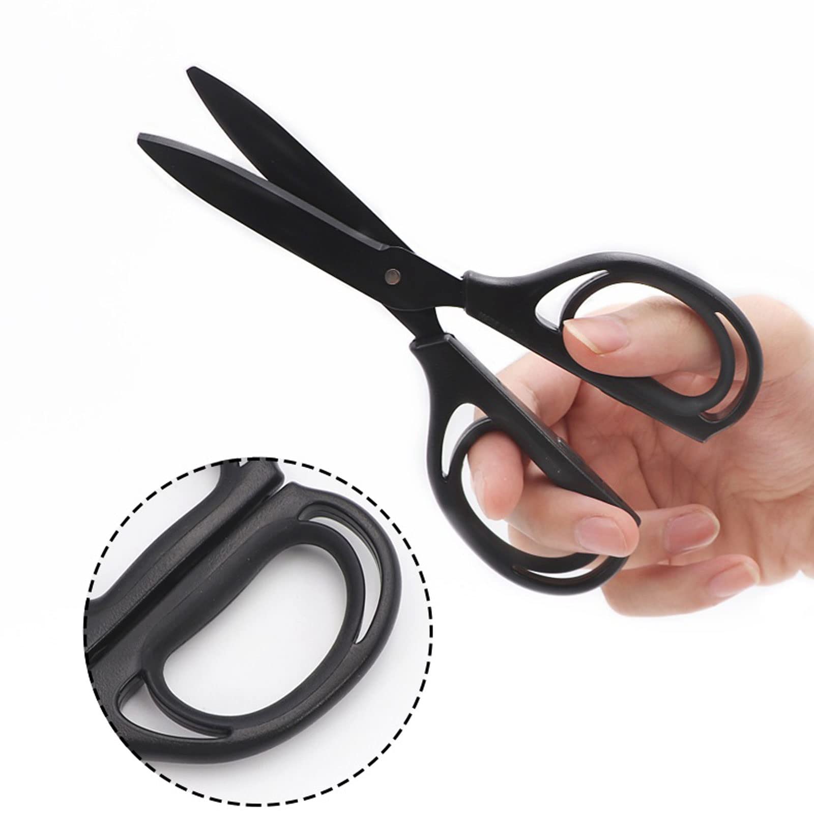 Tijeras de cocina, 1 pieza, tijeras antiadherentes para papel de álbum de recortes, tijeras para manualidades escolares