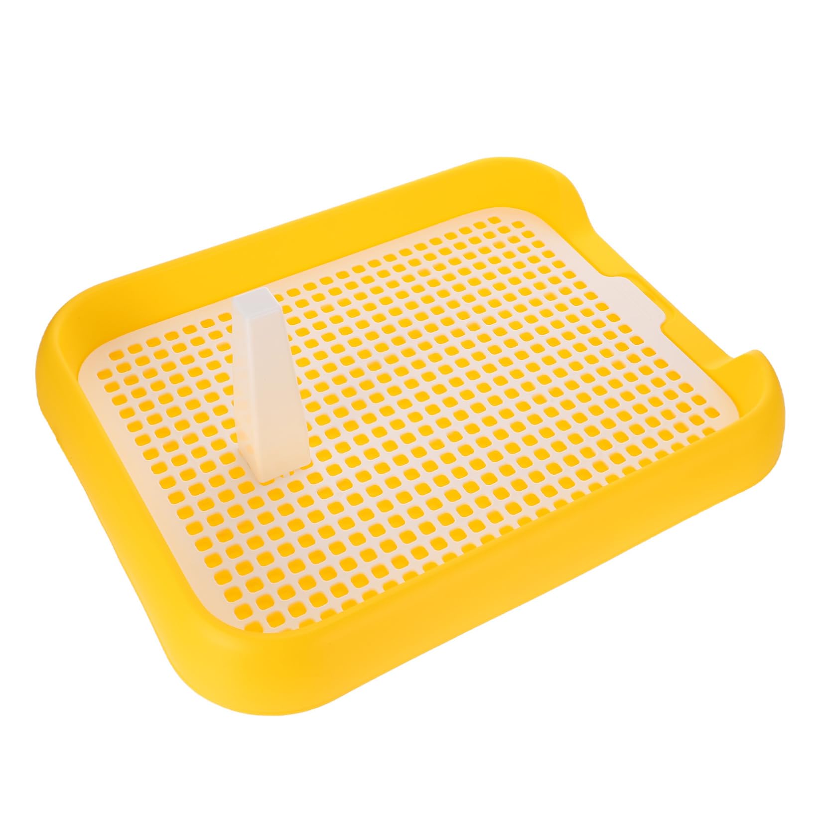 BELLIFFY Sturdy Pp Material Mesh Pet Toilet Easy Washable Puppy Sit Pad for Dog