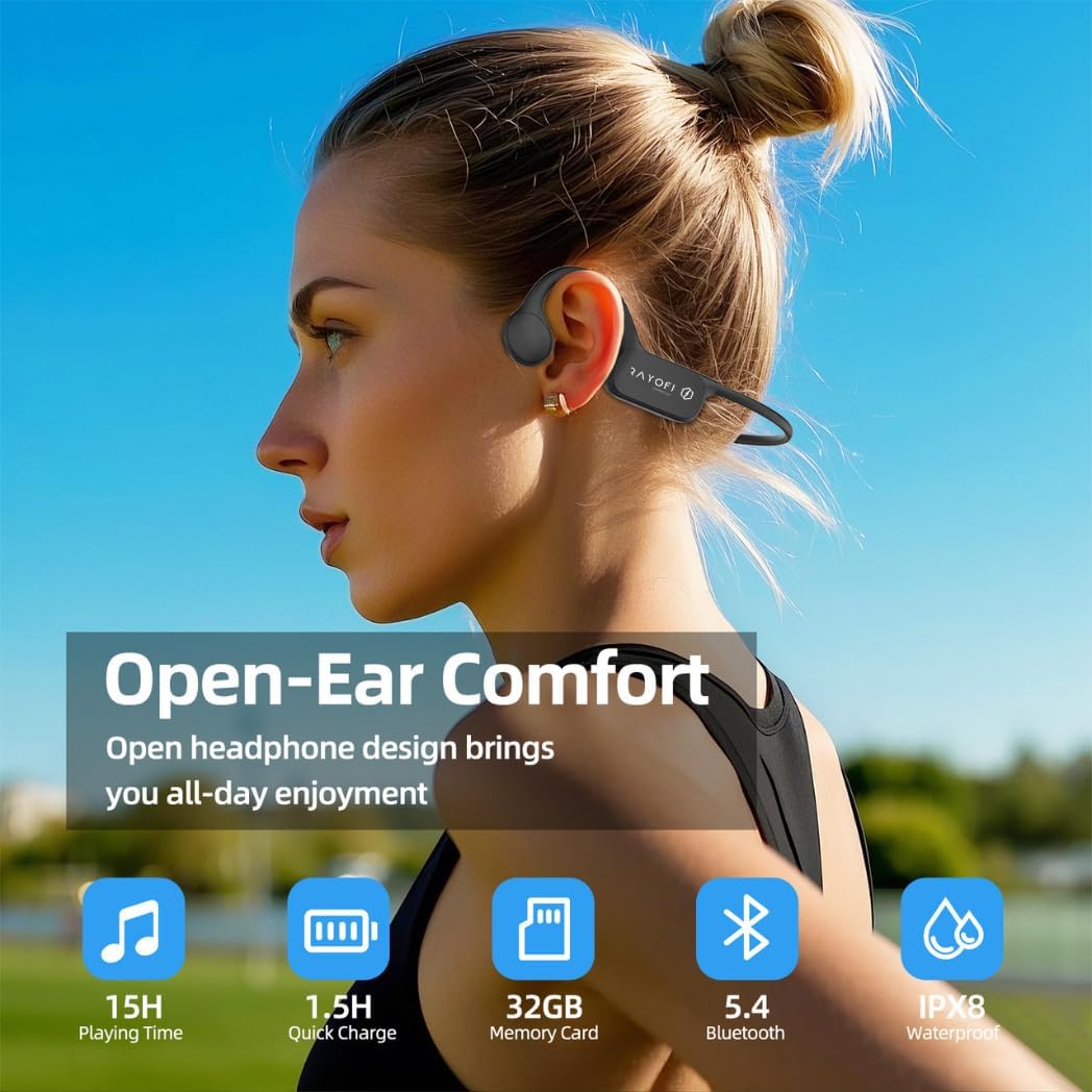 Rayofi FREESWIM W26 Open-Ear Comfort and Features