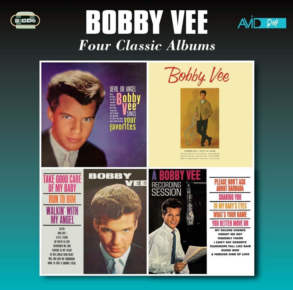 Bobby Vee Four Classic Albums 2-CD NEW SEALED 2017 Remastered