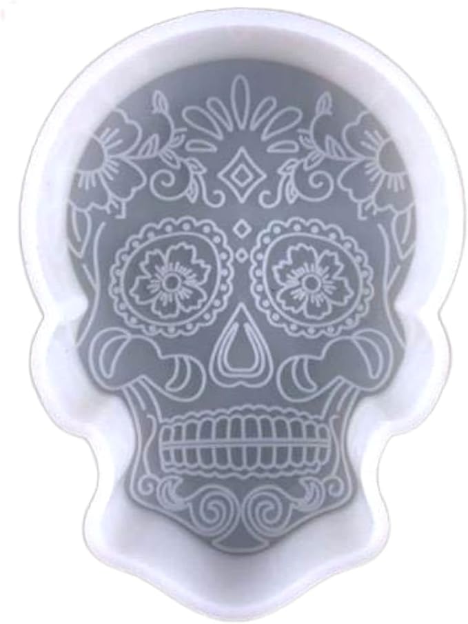 Sugar Skull Silicone Mold | Size 3.5