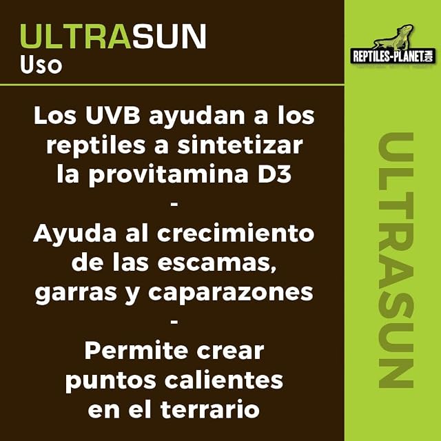 Foto 5 de 7 de Reptiles-Planet - Ultrasun 100 W - Bombilla UVA UVB para Reptiles