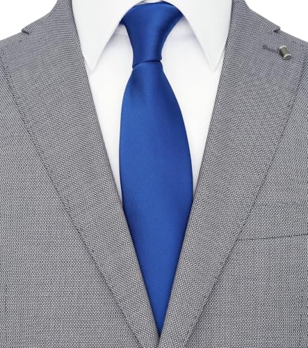 Image of Classic Tie and Pocket Square Set for Men, 3.2-Inch Standard Width