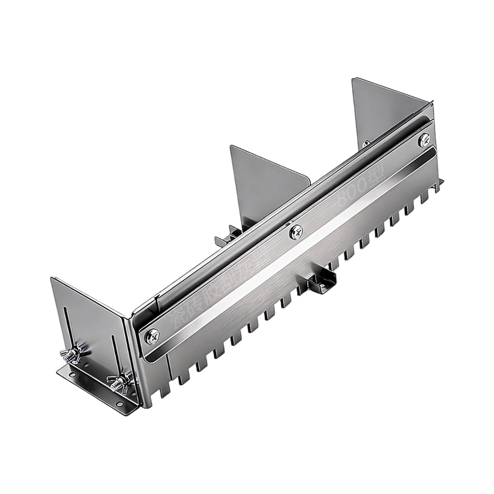 Adjustable Notched Trowel with Levelers for Flooring Projects Tiles Trowel