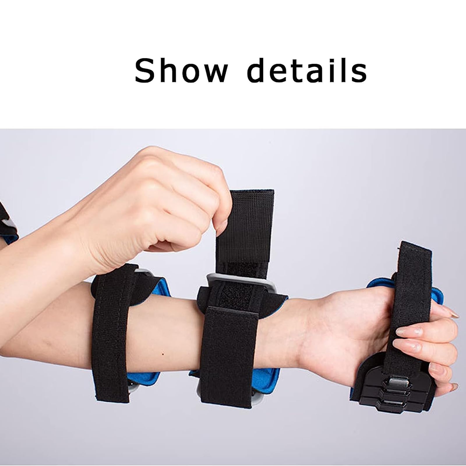 JOSBY Codo articulado Ajustable, Soporte de fijación de Fractura de Brazo con Cabestrillo, Soporte de aleación de Aluminio Reforzado, para fracturas, recuperación postoperatoria, tendinitis, Bursitis