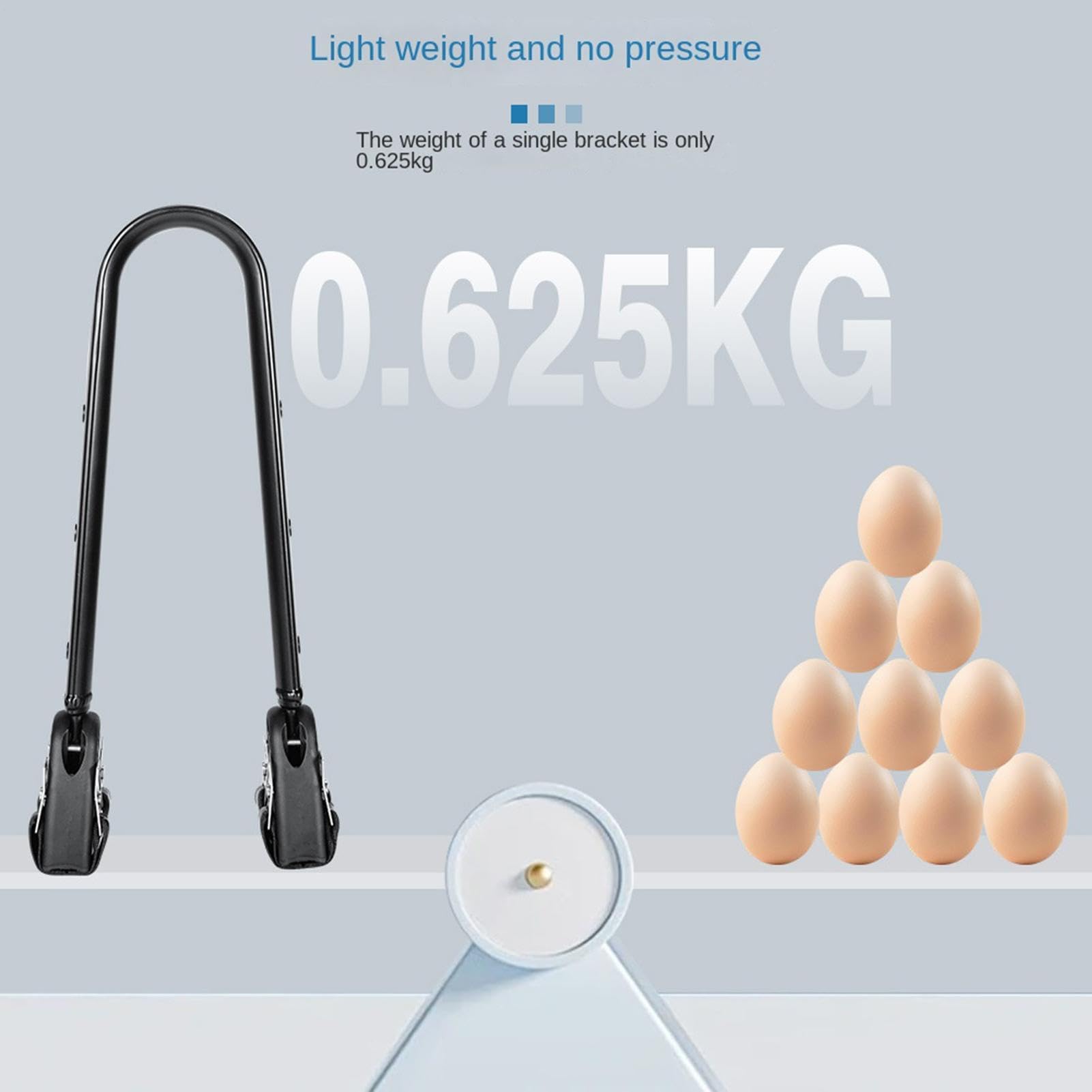 Portapacchi Posteriore da Bicicletta Capacità 30 Kg in Lega di Alluminio | Portabagagli da Bici Per Viaggi Mountain Bike, Strada, Pendolarismo, Avventura, Ciclismo, Trasporto Spesa