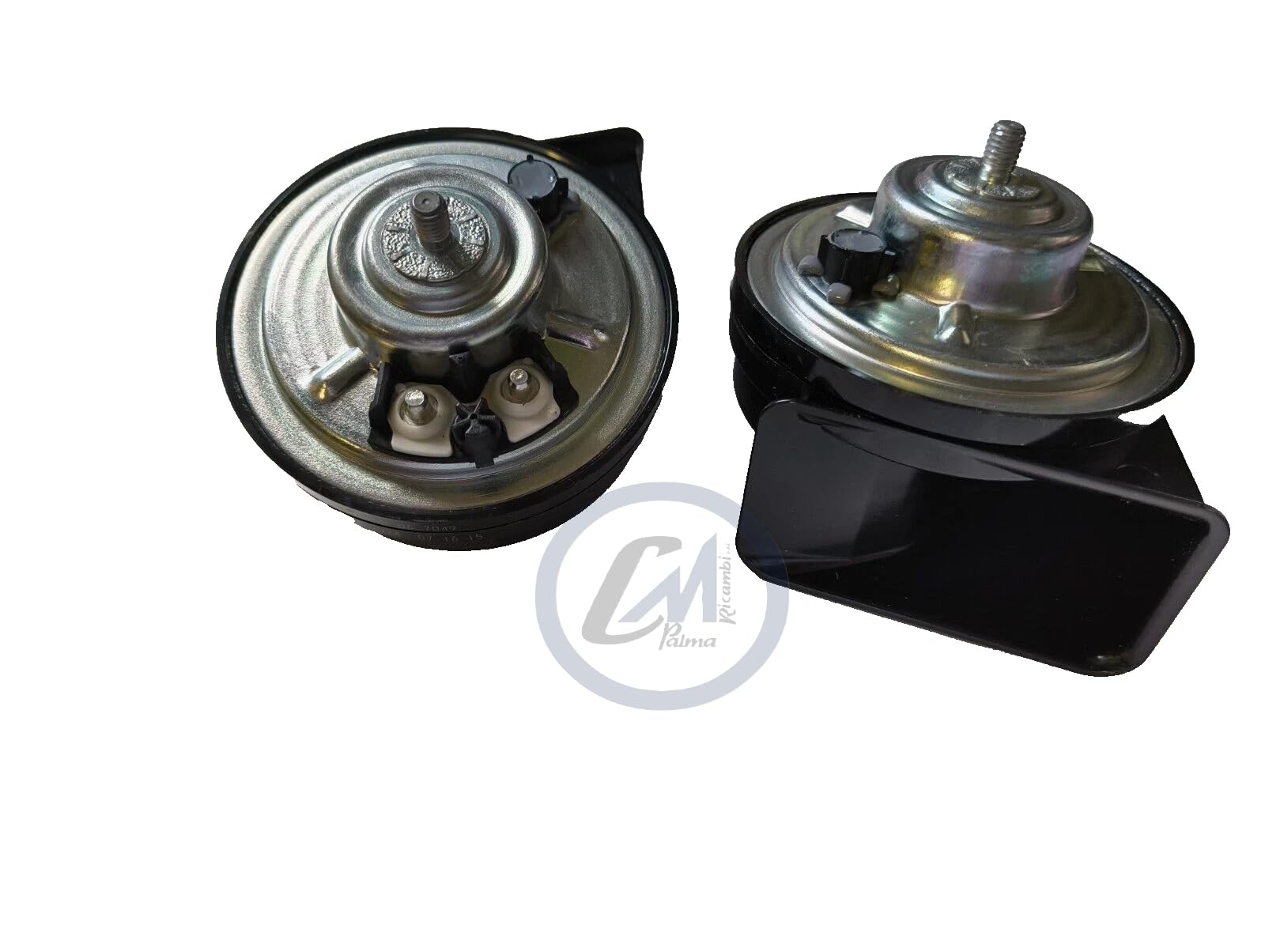 COPPIA TROMBE CLACSON FIAMM AM80SX 12V AUTO + RELE' + STAFFE TONI ALTI + BASSI 932822Z