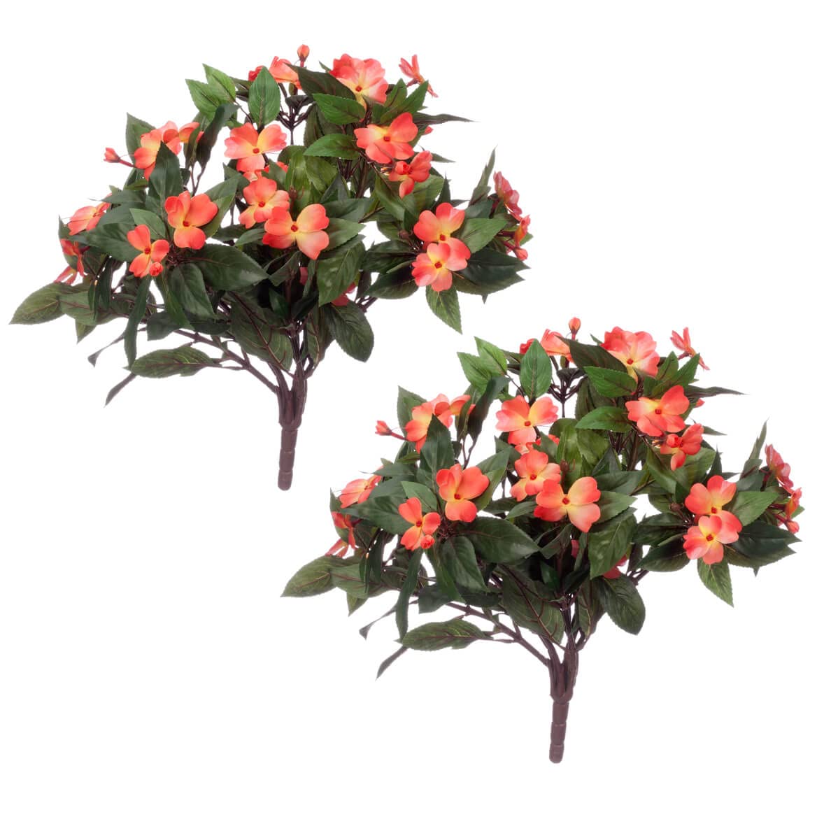 OakRidge Impatiens Bush Orange by OakRidgeTM, Set of 2