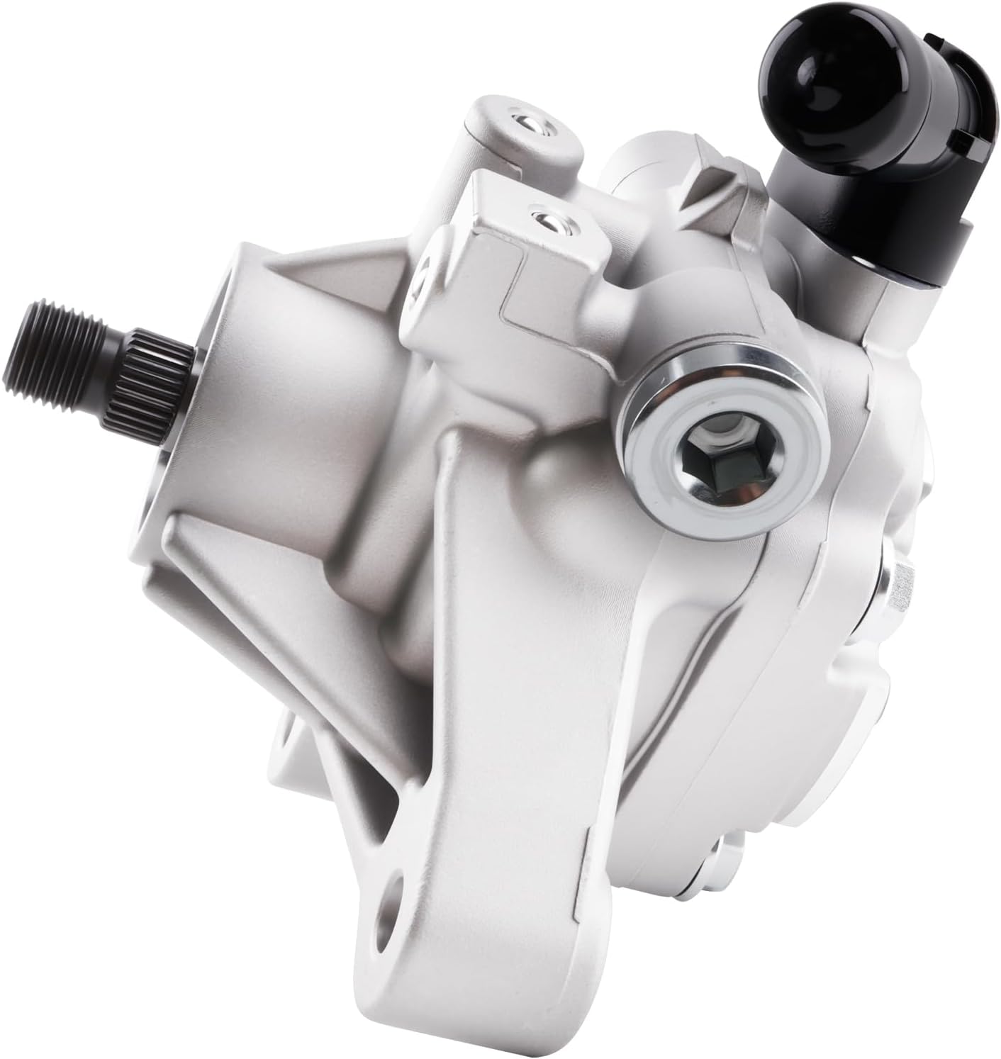 Power Steering Pump with Pulley Compatible with 2002-2006 RSX 2.0L,2006-2008 TSX 2.4L,2006-2007 Accord 2.4L,2005-2011 CR-V 2.4L,2006-2011 Element 2.4L, Replace OE 56110-RTA-013