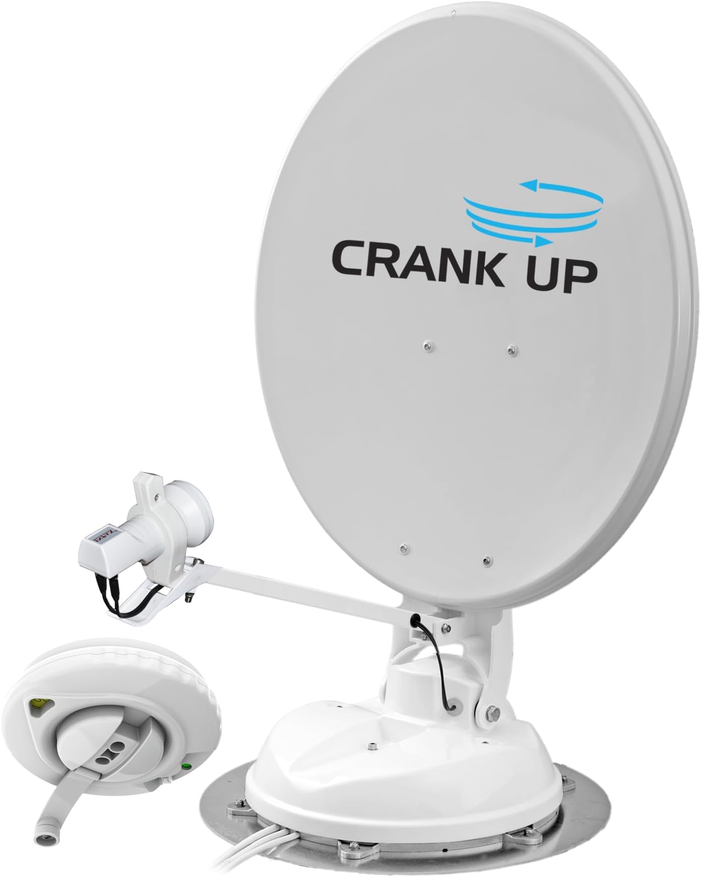 Maxview 65 cm Crank Up Roof Mounted Satellite Dish System