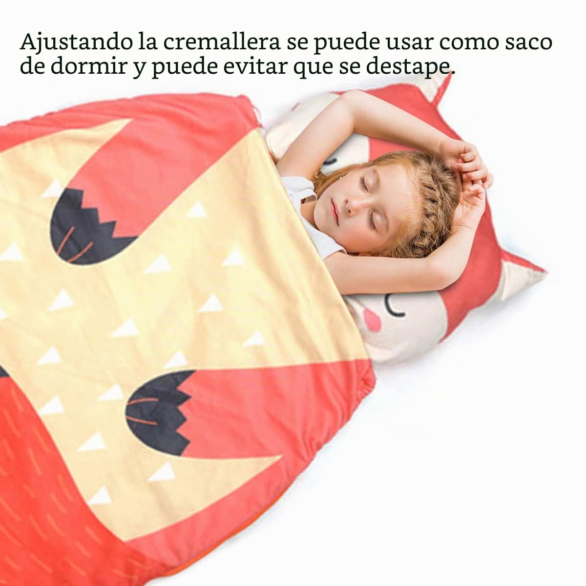 Saco de Dormir para niños pequeños, para guardería, 3 en 1, edredón, Almohada con diseño de Caricatura para guardería, casa, Viajes