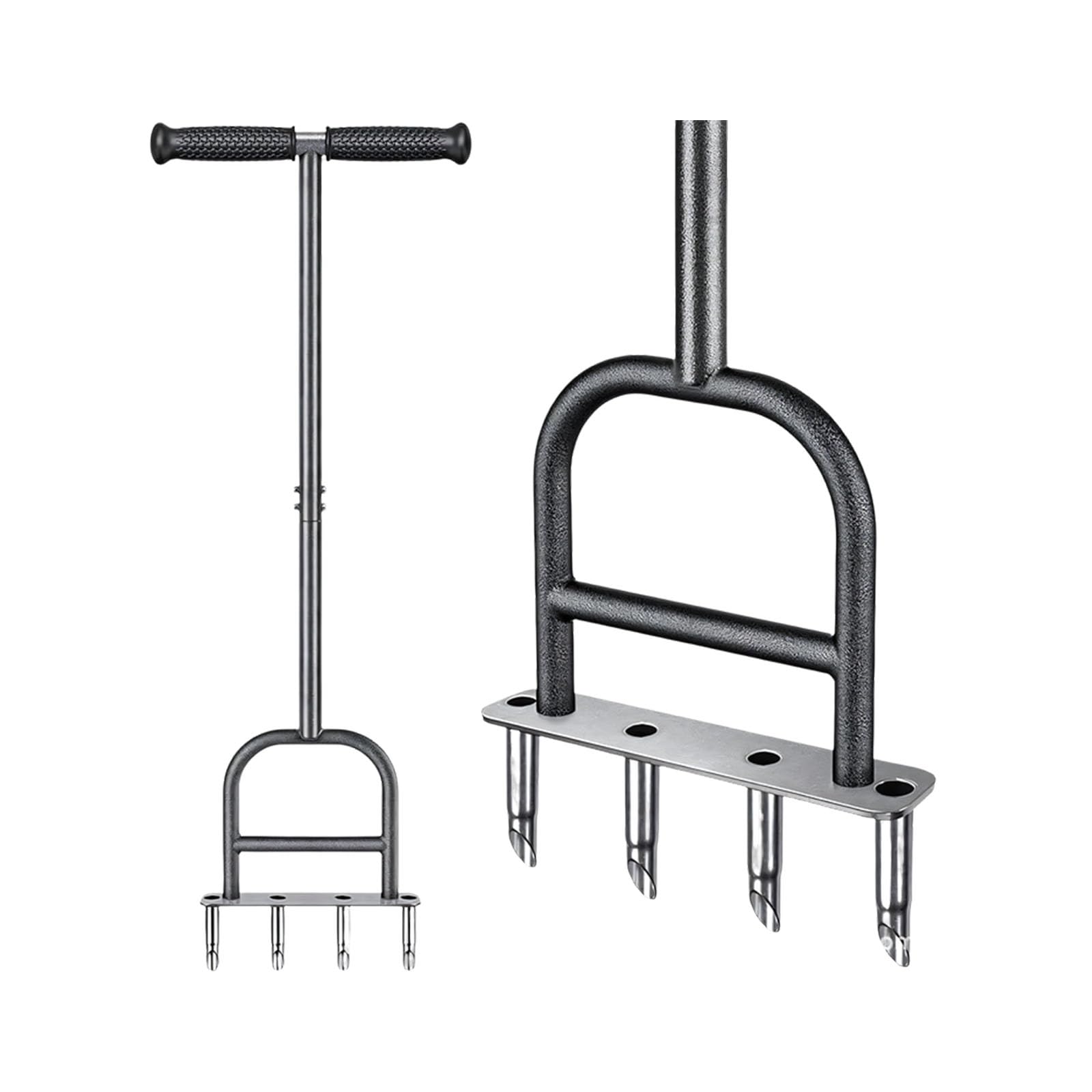 Alloneslife A Sturdy Steel Ground Eration Tool Designed For Easy Soil Penetration Nd Better Grass Growth Grass Perforation Tool