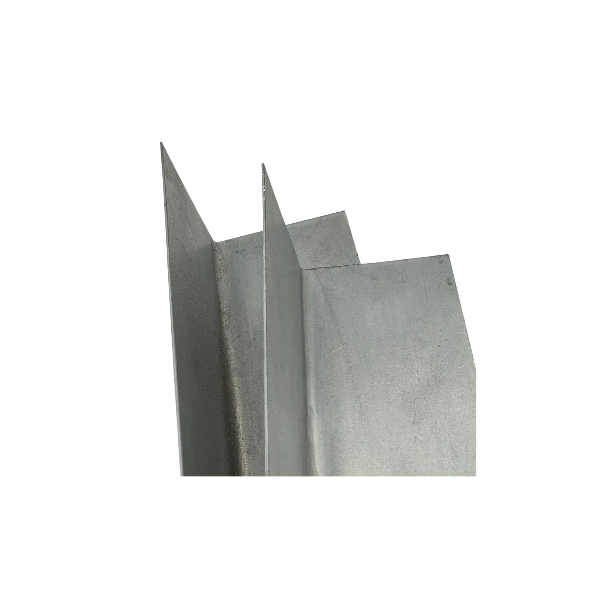 Metal Clip Angle Channel, 2 x 2 inch, 54 inch Length, 20 Gauge, Pre-Drilled, 10-Pack (10, 54